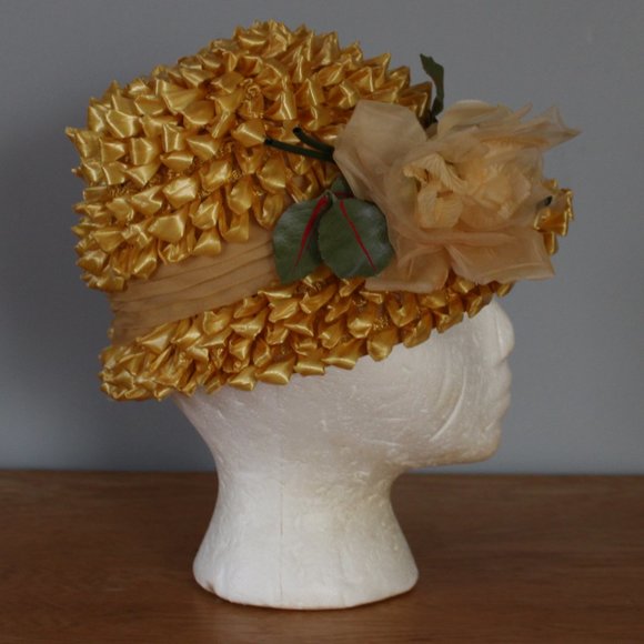 Vintage Handmade Textured Hat main image 4